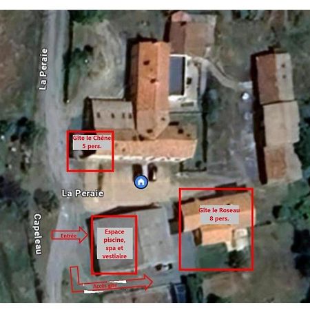 Gite La Peraie - Le Chene Treize-Vents Exterior foto